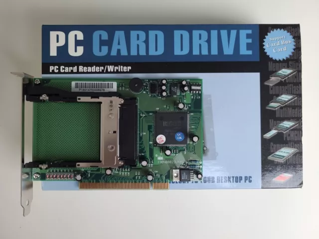 PCI auf 2x Typ II PCMCIA Cardbus Adapter (Ricoh R/RL/5C476(II))
