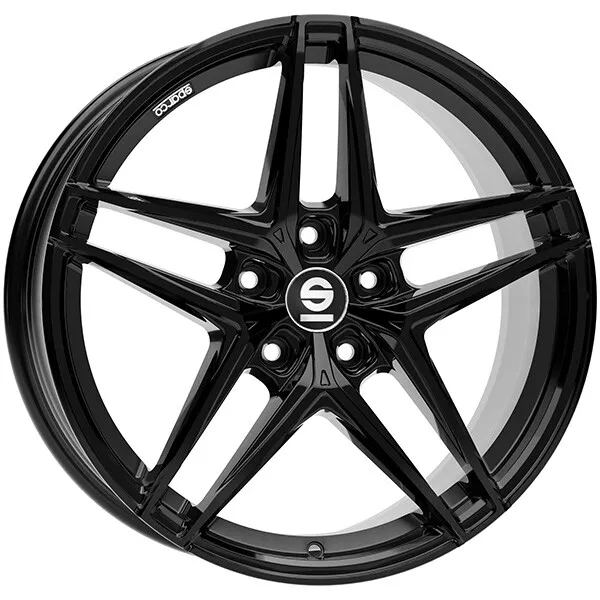 JANTES ROUES SPARCO SPARCO RECORD POUR OPEL 7.5x17 5x108 GLOSS BLACK QAO