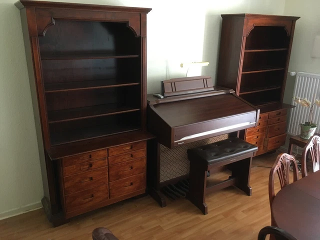 Antik Schweden Standregal / Bücherregal Gustavian Gustavianischer Stil Mahagoni