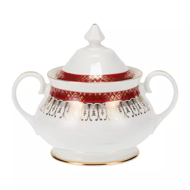 Royal Grafton - Majestic - Red - Sugar Bowl - Lidded (Tea) - 129068G