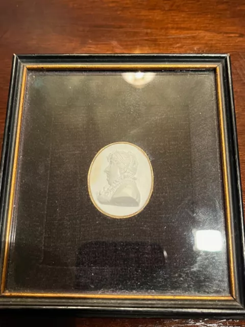 Antique Wedgwood Portrait Medallion c. 1800 Marshall Field's