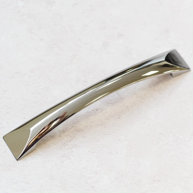 Chrome Kitchen Cupboard Handle 128mm Polished Cabinet Drawer Door Furniture Pull