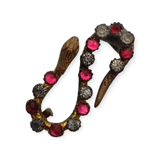 Broche Ancienne En émail Bleu – Porc-épic En Cuivre Doré à Chaud – Style Royal Louis XII – Occasion