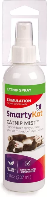 Smartkat Catnip infused mist spray 7 ounce stimulation Nip by Worldwise Pet Cat.