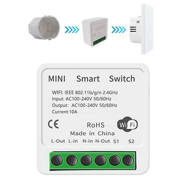 Module de commutateur intelligent pour appareils domotiques de contrôle à dist