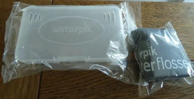 Borsa da viaggio Waterpik Waterflosser & Waterpik custodia per strumenti da viaggio in plastica originale