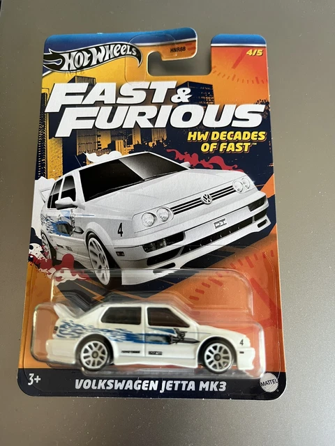 Hot Wheels Fast & Furious VW Jetta 1995 Bianca - 1:64 - Premium Set LIMITED EDITION