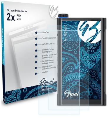 FiiO Protection Ecran Verre pour FiiO M7 Film Protecteur Vitre 9H 