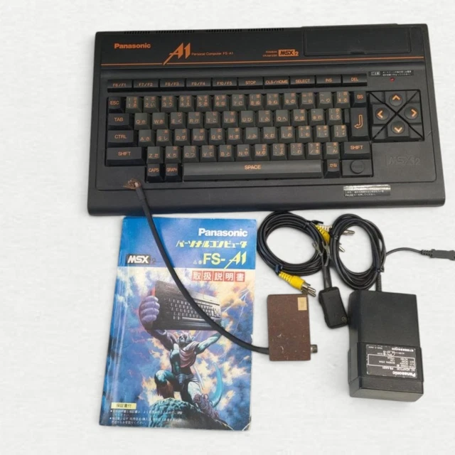 MSX 2 MSX2 Panasonic FS-A1 Personal Computer Boxed Tested