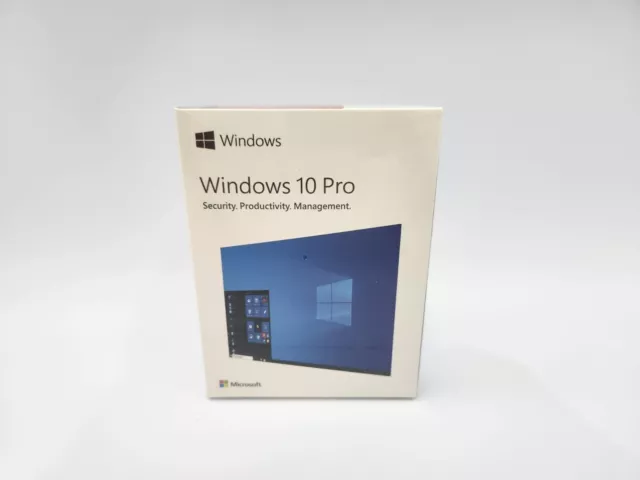 New Microsoft Windows 10 Professional 3264 Bit Retail Box Usb Drive