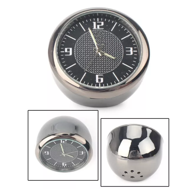 Car Inlaid Interior Clock ReFit Luminous Electronic Quartz Watch For Ford Escape