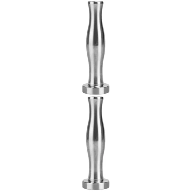 2 piezas Tamper Acero Inoxidable Tamper Café Prensado a Mano Polvo Martillos Espresso