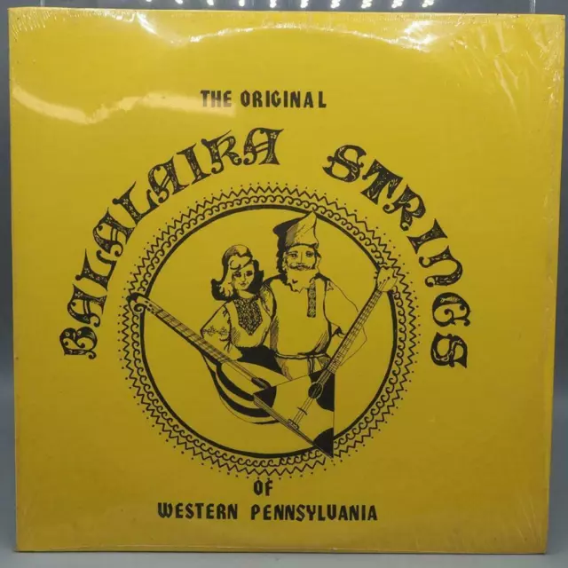 Clásico Balalaira Cuerdas De Occidental Pennsylvania Record Álbum Vinilo LP
