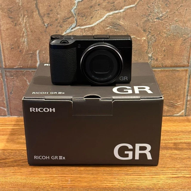 From Japan RICOH "GR IIIx" 3x Digital Camera 24.2MP APS-C Brand New Gift