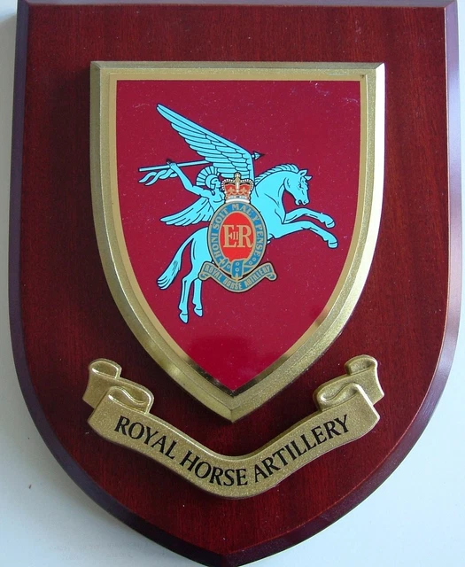 7 RHA AIRBORNE Royal Horse Artillery Classic Hand Made Regimental Wall ...