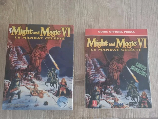 Jeu PC Might And Magic VI : Le Mandat Céleste - Édition Big Box - Très Bon État