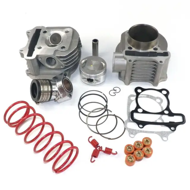 Performance Big Bore Cylinder Kit & Head 200cc 61mm GY6 125cc 150cc Scooter