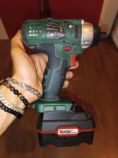 Lidl Parkside X20V Team Connecteur De Batterie Li-ion Adaptateur De - Foto 9