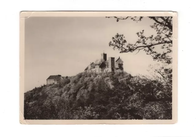 AK Ansichtskarte Blick vom Sängerstein auf die Wartburg