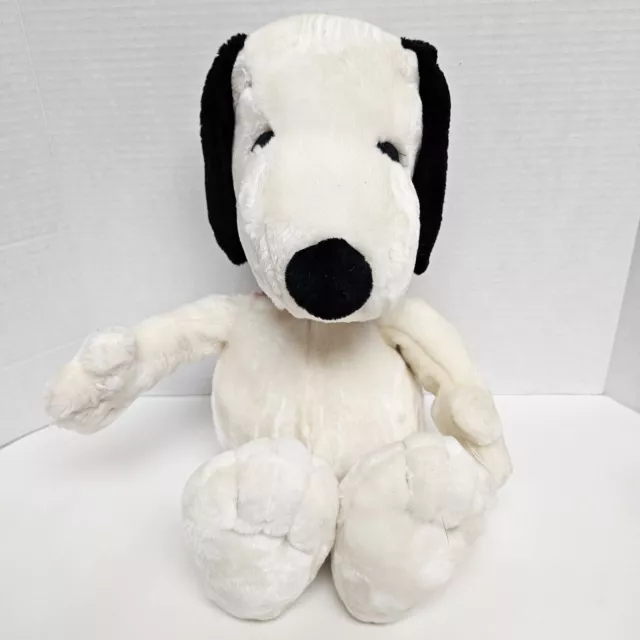 Peanuts Snoopy Plush - With Red Collar - Applause 15" - Charlie Brown - Dog