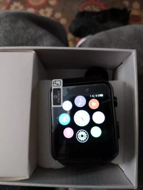 iMounTEK Black GT88 Smart Watch, Brand New In The Original Retail Packaging.