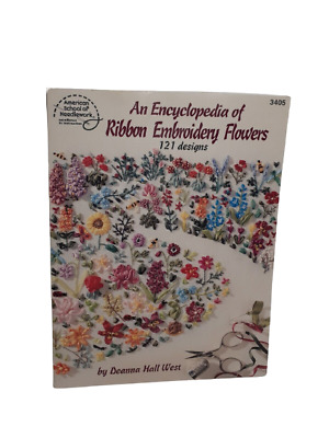 Una enciclopedia de flores de cinta 121 diseños #3405 de Deanna Hall West