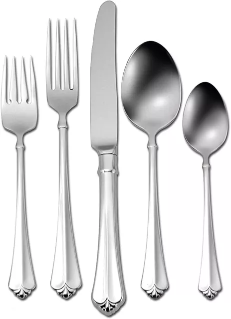 Juilliard 45 pc piece Set Service for of 8 Oneida Stainless 18/10 Flatware