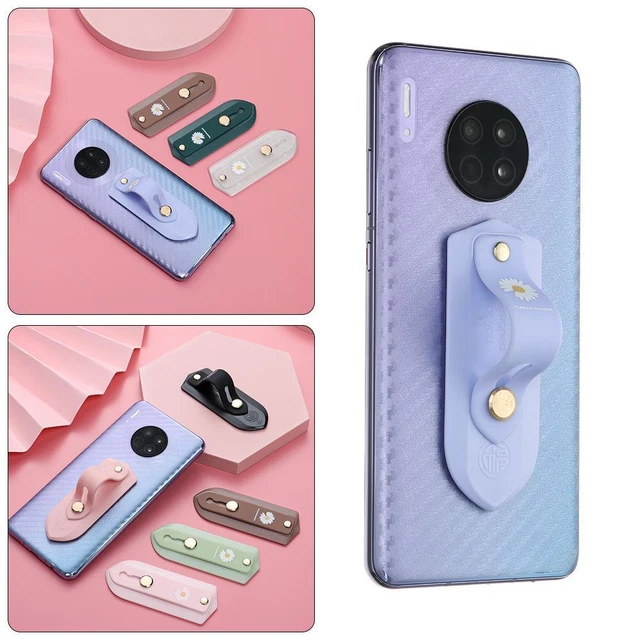 Support de sangle Porte - téléphone Daisy Porte - anneaux Téléphone en silicone
