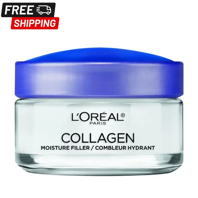 L'Oreal Paris Collagen Moisture Filler Day Night Cream, 1.7 oz, Free Delivery