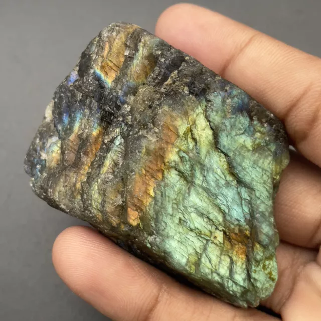 679 Cts Natural  Labradorite Reiki healing Crystal Rough loose Gemstone