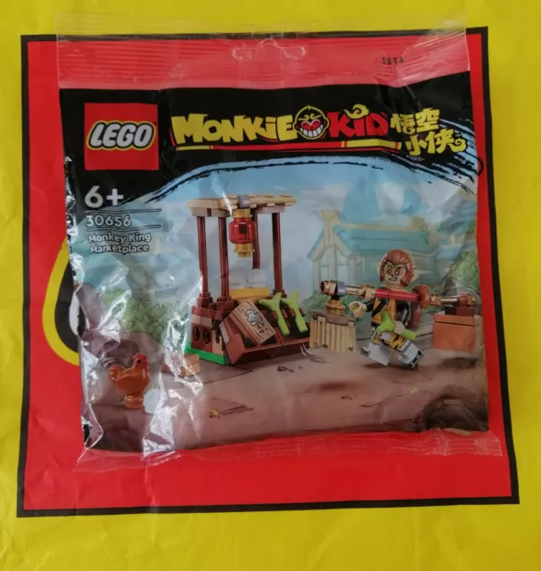 Lego Monkie Kid 30656 Monkey King Marketplace New in Factory Sealed Bag