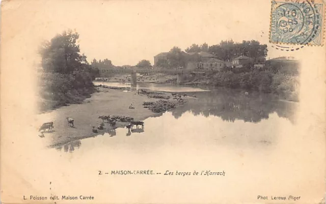 Algérie - MAISON CARRÉE El Harrach - Les berges de l'Harrach - Ed. L. Poisson 2