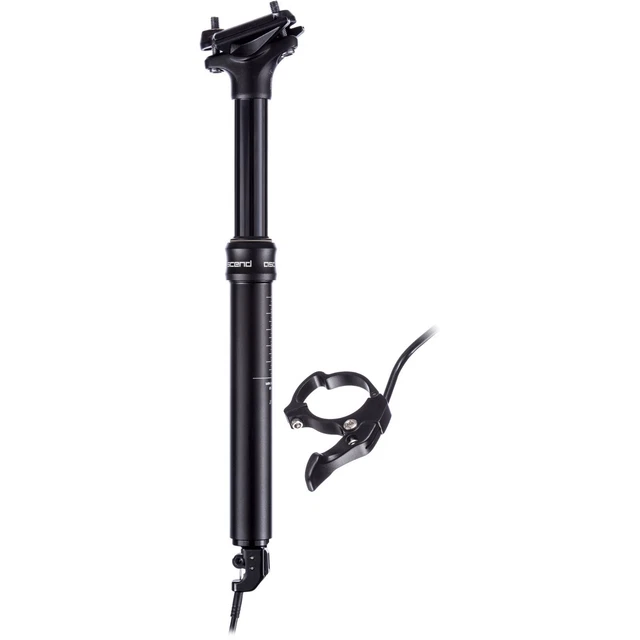 Brand-X ASCEND CX Dropper Seatpost 27.2MM X 350MM 85MM BLACK !