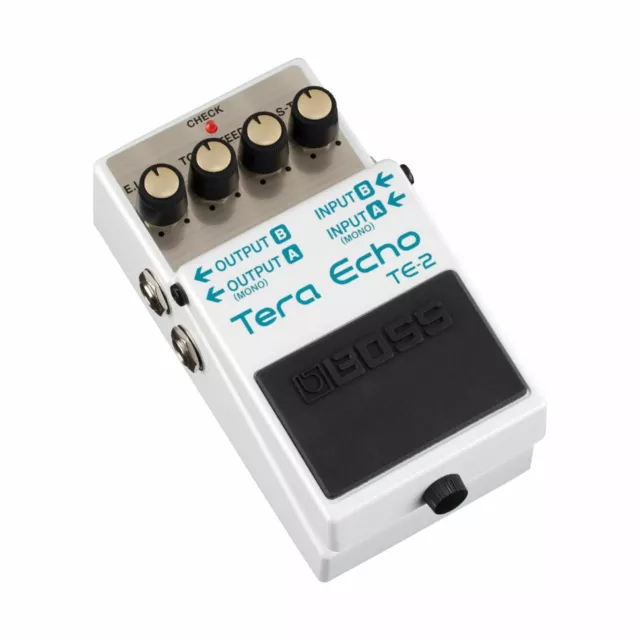 Boss TE-2 Tera Echo - Echo Processeur D'Effets Pour Guitare Électrique