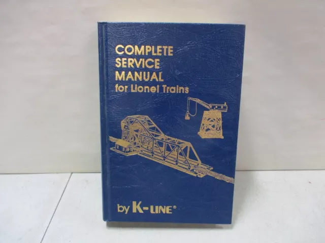 1982 manual de servicio completo para trenes Lionel