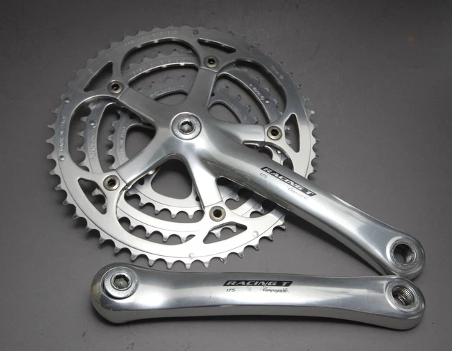 Pédalier triple Campagnolo Racing T - 50-40-30 - 170 mm - 9