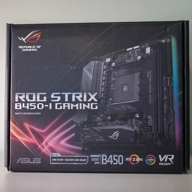 ASUS ROG STRIX B450I Gaming MiniITX AM4 Motherboard £103.00 PicClick UK