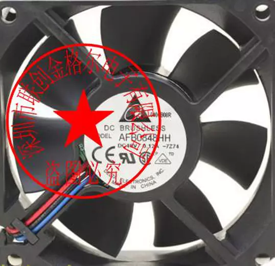 1pc new fan freeship AFB0848HH 48V 0.12A DELTA 8025 8CM