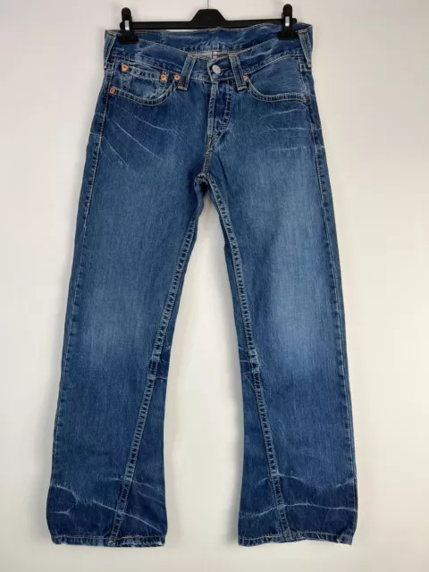 LEVI’S 907 Jeans Womens W32 L32 BOOTCUT Blue Flares Retro Bell Bottoms