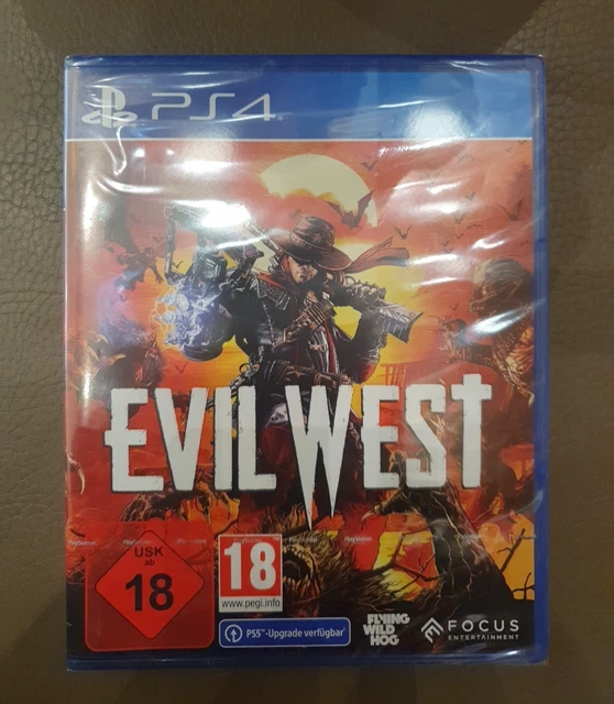 Jeu Evil West PS4 - Version Française Neuf Sous Blister - Action/Aventure PEGI 18