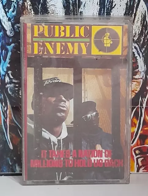 PUBLIC ENEMY : It Takes A Nation Of Millions To Hold Us Back - 1988 Def Jam tape