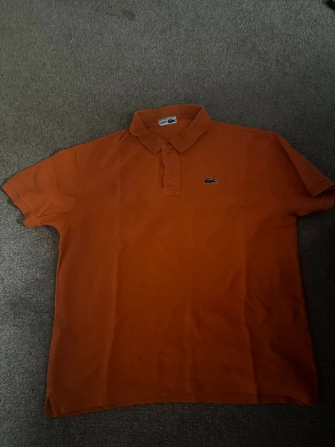 kids lacoste polo shirt medium