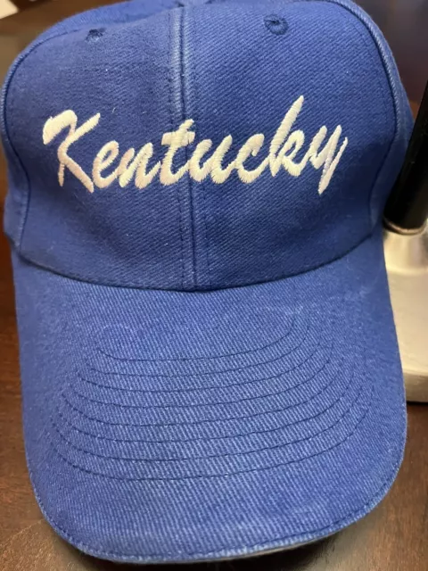 Kentucky Ball Cap Nike Great Condition Personalized (see Photo) Go Big Blue!