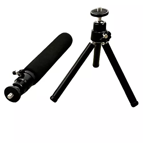 Mini Tripod Extendable Stand Holder Mount Compact Camera DSLR SLR Ball Head Tilt