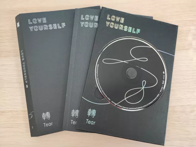 BTS Album Love Yourself Tear Version Y + Aufsteller + CD + Photobook 