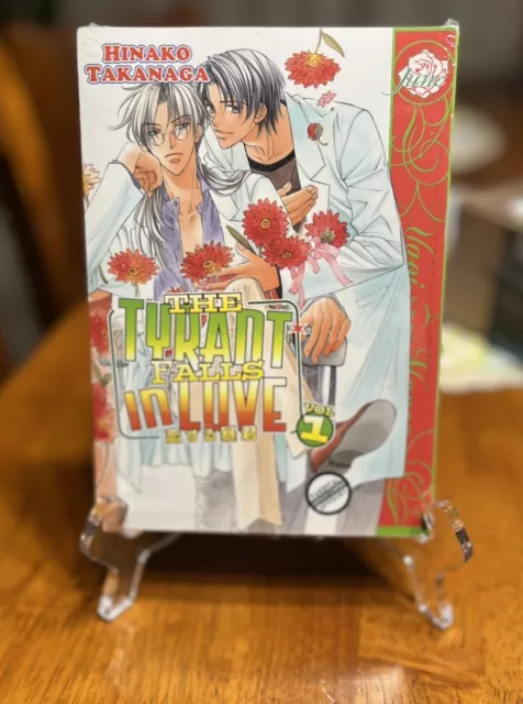The Tyrant Falls In Love Vol. 1 by Hinako Takanaga, Yaoi Manga, New Sealed OOP!
