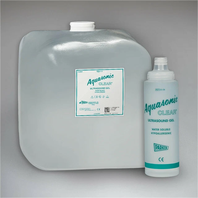 Parker Labs Aquasonic Clear Ultrasound Gel 5 Liter W/ Dispenser Btl