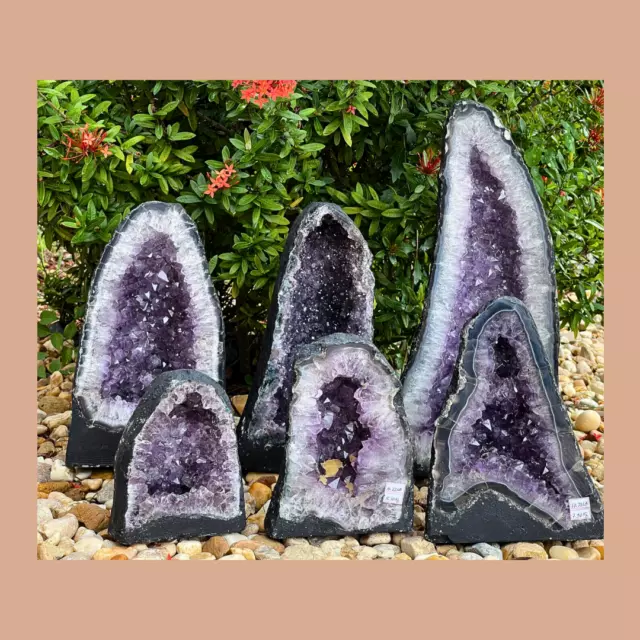 big amethyst crystals -100 lbs Amethyst Geode Raw Amethyst Cluster Pick a Weight