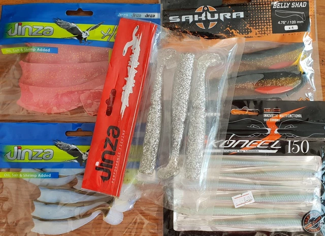 Promo lot de leurres souples Sakura Grauvell Jinza 10