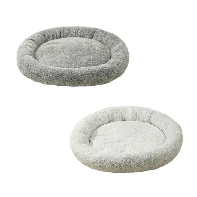 Lit pour chien et chat auto-chauffant pour chats ou petits chiens lit rond